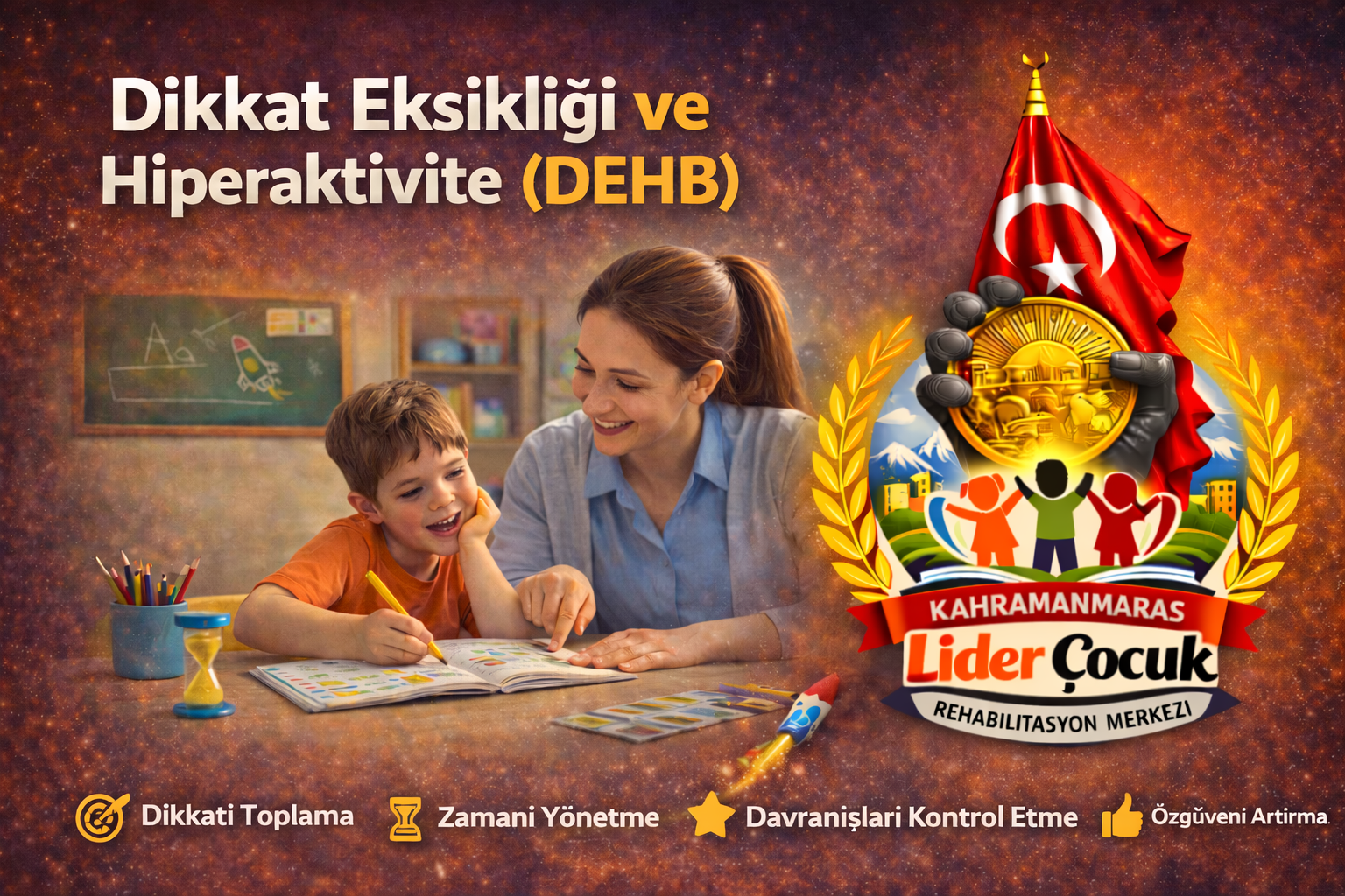 Dikat eksikliği olan cocuk